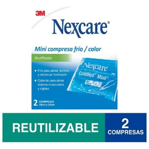 Nexcare 3M Mini Compresa Frío/Calor 10X10 Cm X 2 Unidades