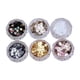 thumbnail image 2 of 6 Piezas De Lentejuelas Para Decoración De U?as Brillantes Para Mujeres Y Ni?as, Suministros Para Manualidades De Maquillaje, 2 of 5