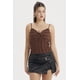 thumbnail image 1 of Polera Peto Mujer Texturizada Café, 1 of 4