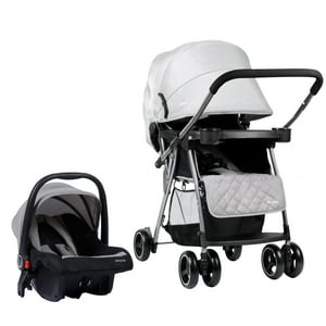 Bbqool - Coche Travel System Nitara Light Grey