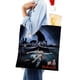 thumbnail image 4 of Giallo Horror Thriller Bolso de tela con estampado de lienzo para mujer, bolsa de compras reutilizable y estética, con cremallera interior, regalo para mujer,40*40cm., 4 of 6