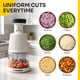 thumbnail image 5 of Picadora de alimentos y verduras JANSKA UltraChop Push de acero inoxidable, 5 of 9