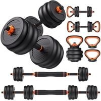 Set De Mancuernas Ajustables Feierdun 20Kg 4 En 1 Para Fitness