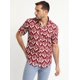 thumbnail image 3 of Camisa Estampada Diseño Mc Burdeo rojo 3XL, 3 of 4