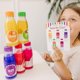 thumbnail image 2 of Juego de botellas de jugo de juguete Melissa & Doug Tip & Sip, 6 unidades, 3 o más, 2 of 8