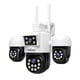 thumbnail image 1 of Camara IP PTZ 4 en 1 4x2mp 1080p h.265 Wifi Srihome SH069, 1 of 6