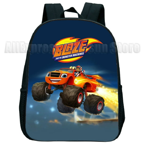 Blaze and the Monster Machines Backpack Children Toddler Kindergarten Bookbags Kawaii Boys Girls Kids Cartoon School Bags