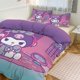 thumbnail image 1 of Kuromi 3 Piece Set Printed Duvet Cover Bed SetBedding Set Soft Comforter Cover with Zipper Quilt Cover & Pillowcaseswith Zipper Closure Microfiber, 1 of 5