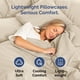 thumbnail image 3 of Fundas de almohada King CGK Unlimited, ultrasuaves, calidad hotelera, 3 of 8