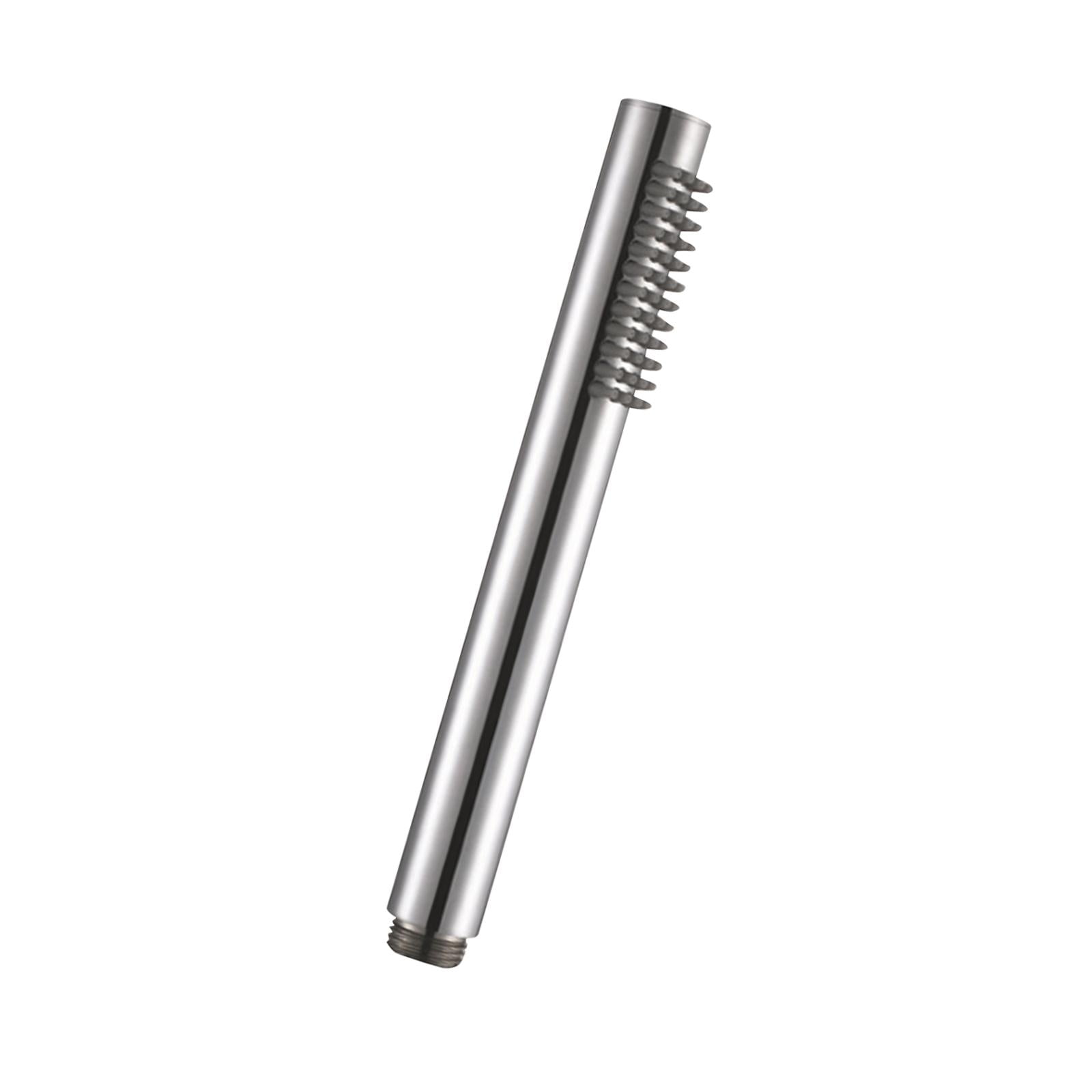 Magideal - Cabezal De Ducha De Mano De Alta Presión, Portátil, De Repuesto, Boquilla De Silicona De Alto Flujo, De Acero Inoxidable Para Mascotas, Hoteles, Baños Argén