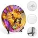 thumbnail image 4 of El aprendiz del tigre Plato decorativo de porcelana fina (bone china), plato decorativo de cerámica para hogar, oficina, soporte de pared, platos decorativos para dormitorio - 6 pulgadas (15 cm), 4 of 6