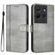 thumbnail image 1 of Funda Cartera para TCL 503 Protección 360° con Ranuras para Tarjetas y Soporte Gris, 1 of 6
