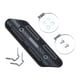 thumbnail image 3 of Protector térmico para motocicleta, cubierta protectora térmica para motocicleta con abrazadera, accesorios de cubierta de aislamiento térmico para Negro, 3 of 5