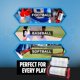 thumbnail image 5 of Muñequera Deportiva Sports Unlimited para Adultos con Triple Ventana para Fútbol Americano y Béisbol, 5 of 8