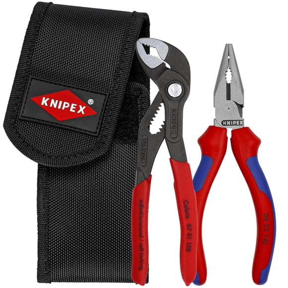 Juego De Minialicates Knipex 00 20 72 V06 Cobra Y Punta Fina