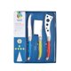 thumbnail image 2 of Cuchillo Queso 2X21 Cm 3 Piezas Metal Multicolor, 2 of 3