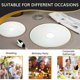 thumbnail image 5 of 4 piezas Plato de fruta Plato de postre Plato de pan Platos Platos para bodas y fiestas, 5 of 5