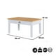 thumbnail image 4 of Mesa De Centro Ludlow Blanco Miel, 4 of 6
