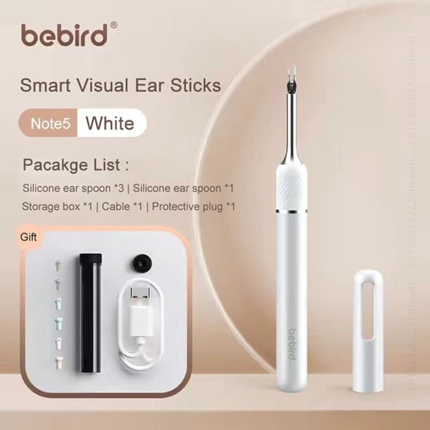 Bebird Note5 Pro Ear Cleaner Smart Visual Ear Wax Sticks Endoscope Tweezers Earpick Mini Camera Otoscope Personal Health Care