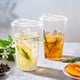 thumbnail image 5 of Vasos de plástico Dealusy, 20 onzas, transparentes con tapas, paquete de 100 unidades para bebidas frías, 5 of 7