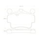 thumbnail image 2 of Pastillas Freno para auto Porsche 911 Targa 2005-2012 Delantero, Trase, 2 of 3