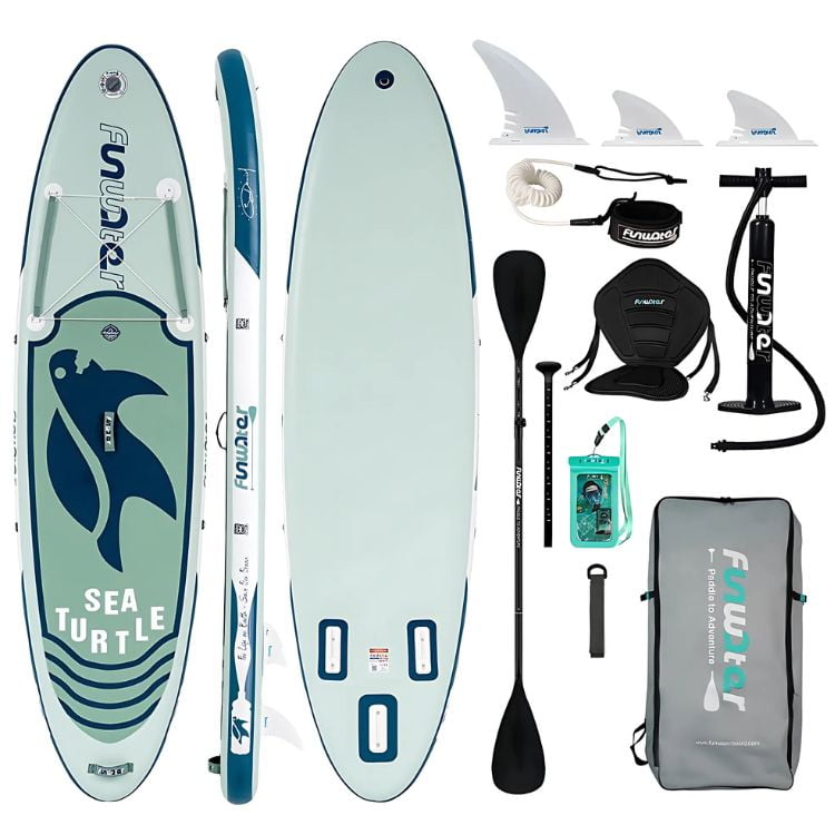Crusec - Tabla Sup Inflable Multiuso Con Remo Stand-up Paddle