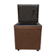 thumbnail image 5 of Pouf Baul Chocolate eco cuero 40*33*45 Rimar, 5 of 5