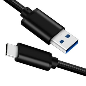 Genérico - Cable Cargador De Datos Usb Tipo C Color Negro
