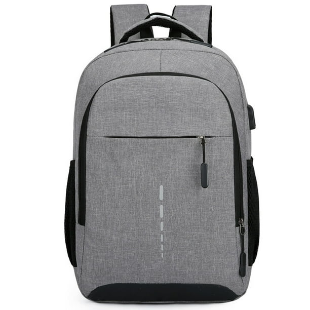 Mochila de viaje para portátil, mochila para portátil con puerto de carga USB