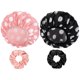 thumbnail image 2 of WSICSE 2 Packs Large Shower Caps for Women, Waterproof Shower Caps, 2 of 3