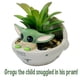 thumbnail image 4 of Mini planta suculenta decorativa RALME Mandalorian Baby Yoda, 4 of 6