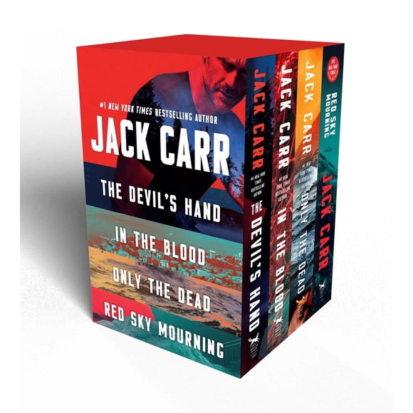 Colección de libros Emily Bestler Books – Jack Carr: Terminal List, Set 2