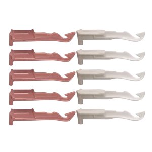 Bothyi - 10X Ganchos De Tejer Accesorios Para Máquinas De Tejer De 48 Agujas Enhebrador De Hilo