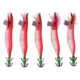 thumbnail image 3 of 5pcs Luminous Squid Jigs Se?uelos De Pesca De Agua Salada Pulpo Squid Hooks Red, 3 of 5