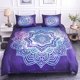 thumbnail image 1 of Colorful Flower Mandala Quilt Duvet Cover Set Bedroom Decor Comforter Cover Soft3-Piece Bedding Set, 1 of 5
