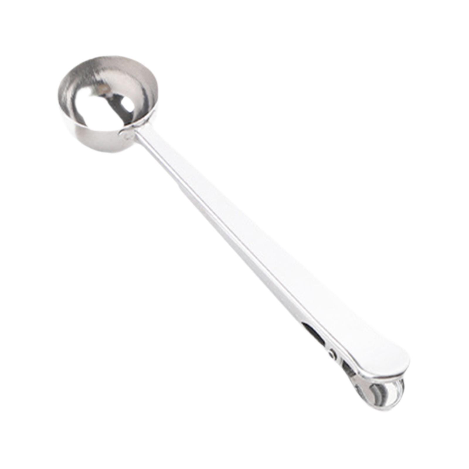 Bothyi - Clip Para Sellar Bolsas Con Cuchara Dosificadora De Café Para Café En Polvo, Leche En Polvo Para Hornear