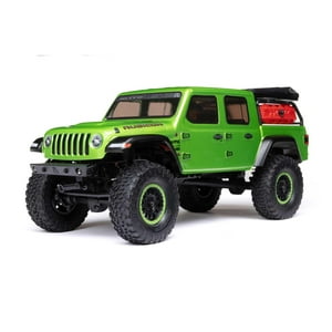 Camión Rc Axial Scx24 Jeep Gladiator 4Wd Rock Crawler Rtr Verde