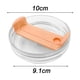 thumbnail image 3 of Tapa de repuesto para vaso Stanley Cup de 40 oz, paquete de 2 tapas transparentes de repuesto para vaso de viaje Stanley, a prueba de derrames, compatible con accesorios Stanley Cup., 3 of 5
