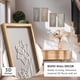 thumbnail image 2 of Set de decoración de pared 3D con diseño floral de madera para baño (4), sala de estar, 2 of 9