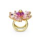 thumbnail image 4 of Anillo Swarovski Idyllia talla 7, cristal rosa, tono dorado, 4 of 4