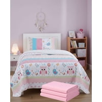 Imac Hogar - Pack Cubrecama Sherpa Mas Sabana De Polar Plaza Y Media