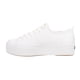 thumbnail image 4 of Sneaker Keds Triple Up Leather para mujer, color blanco, talla 7, 4 of 8