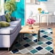 thumbnail image 2 of Alfombra Florida Azul 240x305, 2 of 5