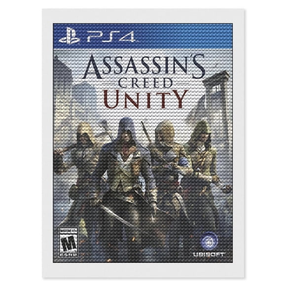 Assassin's Creed Kits de Pintura de Diamantes para Adultos