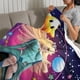 thumbnail image 3 of Princesa Rosalina anti-pilling, suave, ligera, esponjosa y acogedora de lujo para hogar y cocina – Perfecta para niños y adultos,110X70cm, 3 of 6