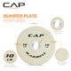 thumbnail image 3 of Juego de discos bumper olímpicos de competencia CAP Barbell de 4.5 kg, blanco, 3 of 7
