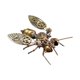thumbnail image 4 of Modelo De Abeja De Metal Compacto, Novedoso Rompecabezas De Metal, Juguete, Escena, Decoración, Rompecabezas 3D, Estilo F, 4 of 5