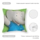 thumbnail image 5 of Babar Fundas de almohada de terciopelo con tema, regalos de funda de almohada, decoración para el hogar, cojín de lanzar, regalo de cumpleaños para fans y parejas.61*61cm., 5 of 6