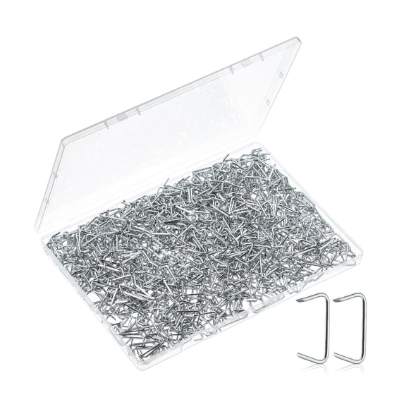 Tapicería Hog Rings Mr. Pen galvanizada de 3/4 pulgadas, 1000 unidades