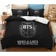 thumbnail image 1 of BTS Bangtan Boys Quilt Duvet Cover Set Bedroom Decor Bed Linen3-Piece Bedding Set, 1 of 5